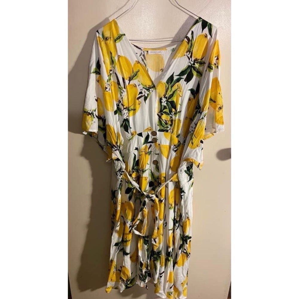 Vintage style lemon dress